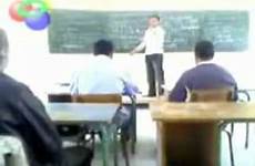 teacher strips class lays smack down