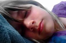 sleeping girl cute