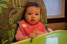 solids starting plan her mouth she shuts adalyn dinnertime opens eating likes think being during part
