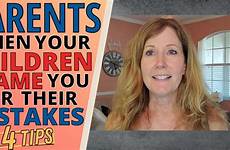 parents blame their children when mistakes