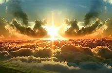 glory god clouds his vision return ezekiel christ shall hope jesus heaven sun final when sky gods coming glorious nature