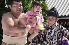 sumo japan festival japanese births baby scare babies population tokyo hit record low wrestlers wrestler stats other wsj credit men