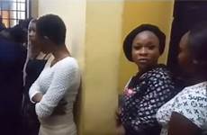 arrested prostitutes ghana nigerian faces police