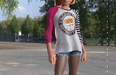 genesis 3d female rayn clothing daz daz3d universe females stuff community models