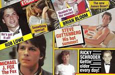 teen 1980s magazine magazines 1985 stars ts macchio flashbak star michael guttenberg fall poster