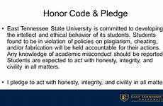 pledge honor code