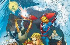 aquaman mera ivan reis arthur cartoon curry overviews solicit villains vertigo