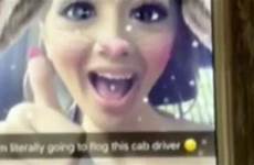 snapchat brisbane taxi teenager rant driver lost captions added she also dudley tamika supplied source obscene captures