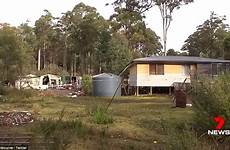 granny sisters flat had tasmania fire were pictured shed sleeping been which used two
