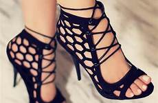 heels high sandals shoes heel women sexy lace summer straps dress gladiator fashion toe open zapatos corset size stylish large