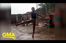 ballet nigerian year old scholarship boy barefoot viral rain goes ny dance performance gets school after