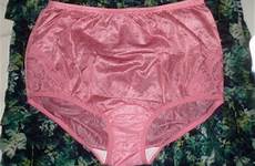 panties brief nylon vanity fair lace nouveau pink rose memoir pair same