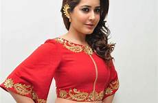 rashi khanna red shivam dress audio latest launch actress indian face hot