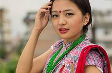 rai nepal alisha traditional girls people culture indian beautiful saree cute nepali fashion sketches dresses illustration girl