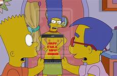 simpsons marge simpson bart milhouse naked deviantart comments