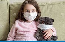 stay little girl coronavirus quarantine toy pandemic couch covid mask kid medical funny during stock preview