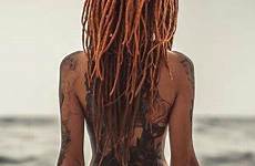 sexy dreads maori tattooed mujeres tatuadas redhead solo tatuaggi assdaily svaha inked tes ojetes explosion ragazze
