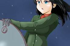 und panzer girls nonna zerochan tank fanart pixiv anime snowing outdoors