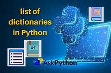 python dictionaries askpython