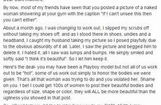 playboy model dani mathers body woman nude christine back mother gym her blackmon hitting online posting snap impressive shamed directed