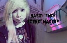 emo makeup scene basic tutorial itsallaboutmakeups bangs