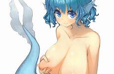 touhou mermaid wakasagihime gelbooru breast respond short donmai