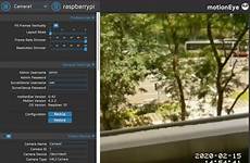 camera pi raspberry security interface feed surveillance