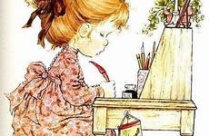 sarah dessin tatakiki enfance mon coloriage laminas imprimer epingle hobbie holly jolies sourire sarahkay
