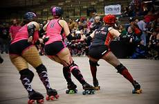 roller derby girl vintage obsessions technology unusual player coming outside around little