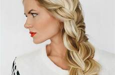hair hairstyles long braided cute curls waterfall