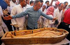 mummy coffin buried coffins necropolis luxor vally asasif reuters