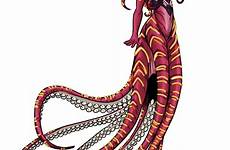alien prodigyduck octopus cecaelia humanoid mythical monsters ocean pathfinder merfolk kalani tentacled blackmon jacob