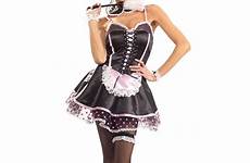 maid french short naughty sexy dress costume pink xs halloween fancy enlarge click
