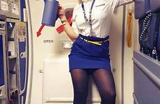 stewardess attendant flight airline flyings tights airlines