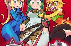 palutena samus mario icarus aran piranha metroid