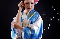 japansk orientalisk traditionell flicka rlig askfat