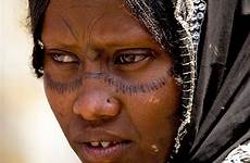 afar ethiopia regional tribe scarifications state face woman her flickr