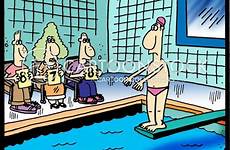 diving swims esp board cartoon cartoons funny comics dive psychic cartoonstock sport scores dislike