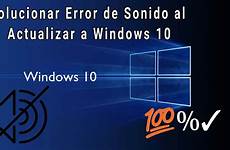 windows sonido error audio solucionar actualizar al