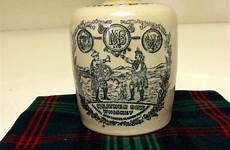 whisky dew heather glasgow mitchell bros stoneware scotland save printed whiskey jug transfer scotch