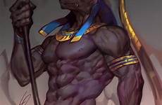 ancient anubis jackal egypt mythology anthro gods muscular smite muscles rule respond