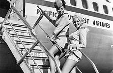 stewardesses attendant airline 1960s 70s stewardess groovy johnrieber flashbak attendants 1969 crew 1980s