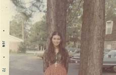1970s polaroid vintage teen girls girl hippie 1970 1972 hippy fashion hoedown old dress everyday cool