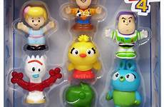 toy story little fisher price people ducky bunny forky peep bo buzz woody rex pack figure