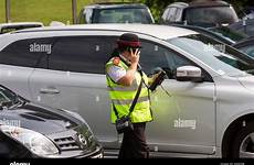 warden traffic female alamy stock officer enforcement sldc parking checking civil