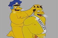 gay simpsons xxx wiggum sex clancy rule34 mayor police chief yaoi quimby anal ass 34 rule deletion flag options edit