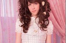 lolita brolita pretty kawaii fashion dresses wigs girly dress girl tumblr wig