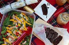 picnic christmas festive celebrations portable delicious course