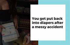 diapers accident messy