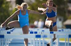 hurdles track field hurdle beginners learning female race training